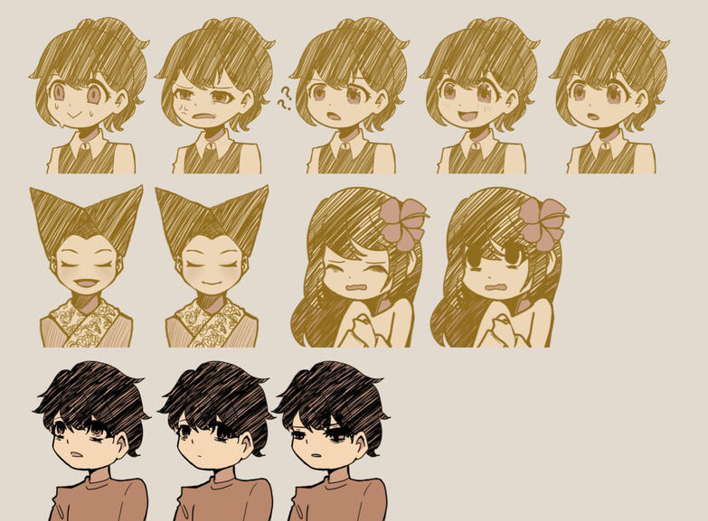 Sprites for dialogue