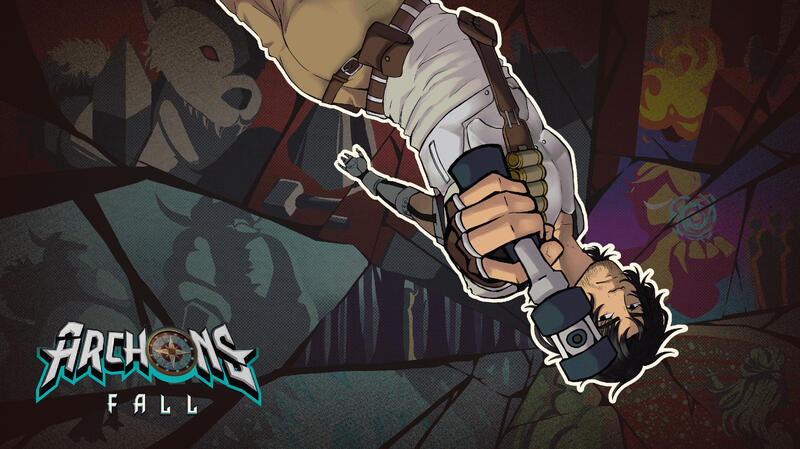 Archon's Fall Poster (Work Based Learning Project with Unite Games and DreamEDGE)