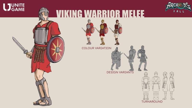 Viking Warrior Melee Concept Art
