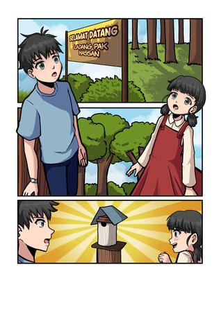 Comic Page (Client: PTS Junior)