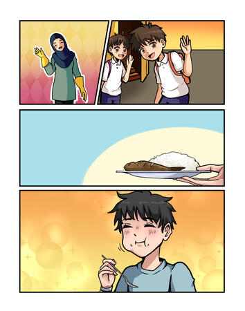 Comic Page (Client: PTS Junior)